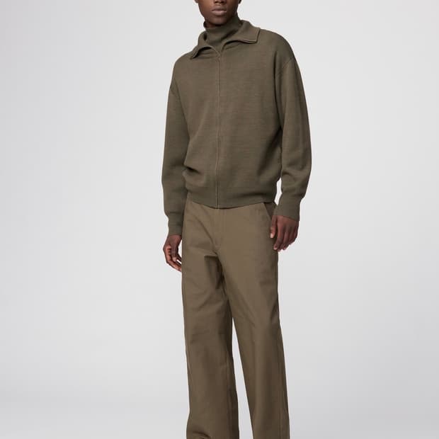 유니클로u 25fw 와이드스트레이트 치노팬츠 브라운,블랙/85