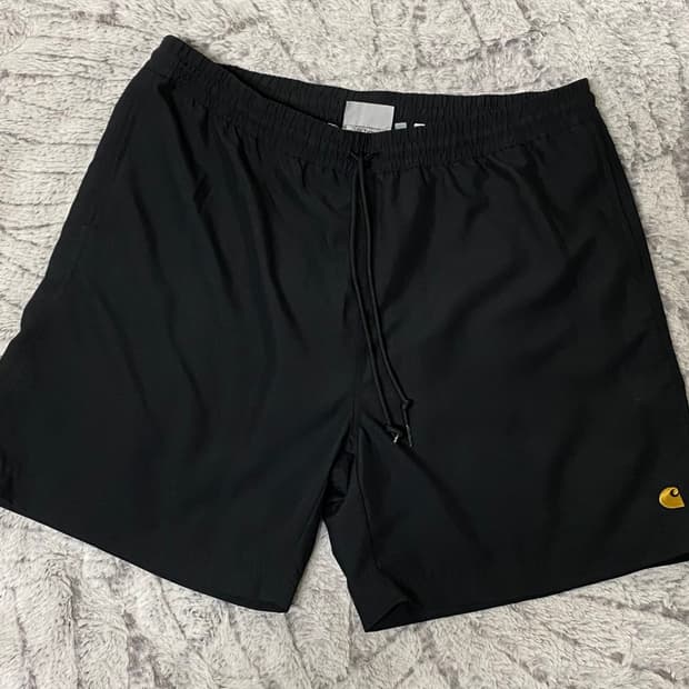 [XL] 칼하트 스윔 트렁크 블랙