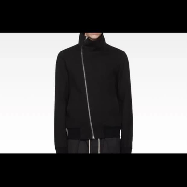 릭오웬스 사선 집업 숏 집업 구매합니다