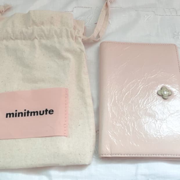 미닛뮤트 데이지 여권 지갑 솝핑크