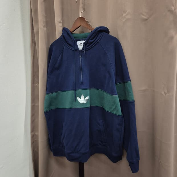 아디다스 하프집업 후드티 3XL