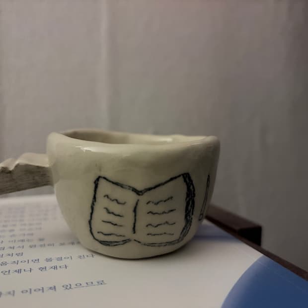 핸드메이드 도자기 컵
