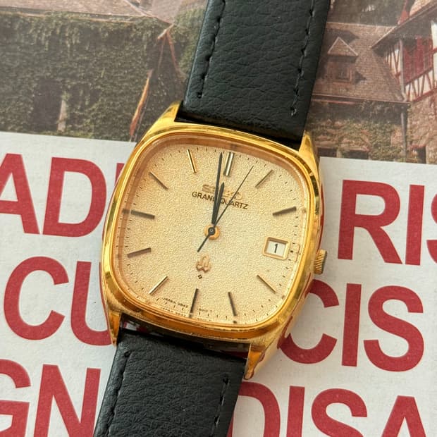 Seiko 세이코 Grand Quartz Sand Diel