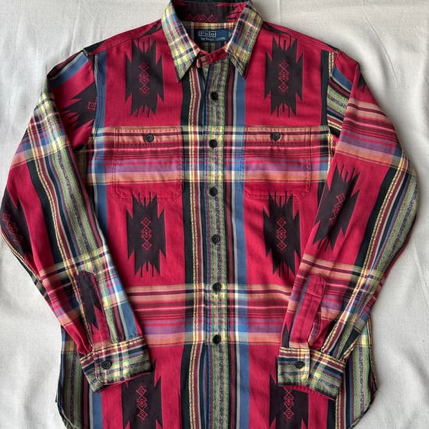 M 폴로 랄프로렌 나바호 셔츠 