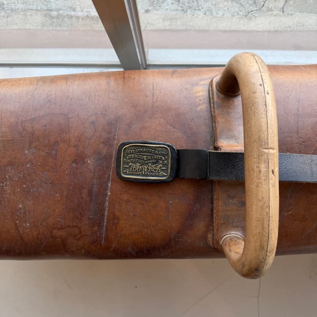 리바이스 버클 레더 벨트