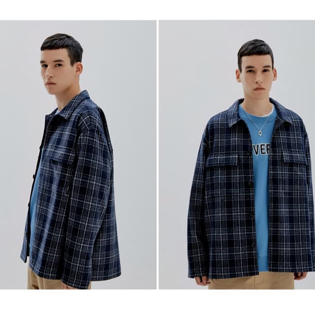 커버낫 울 남방 남자100~105