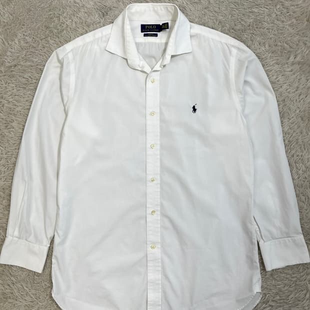 폴로 랄프 로렌 화이트 셔츠/#2991