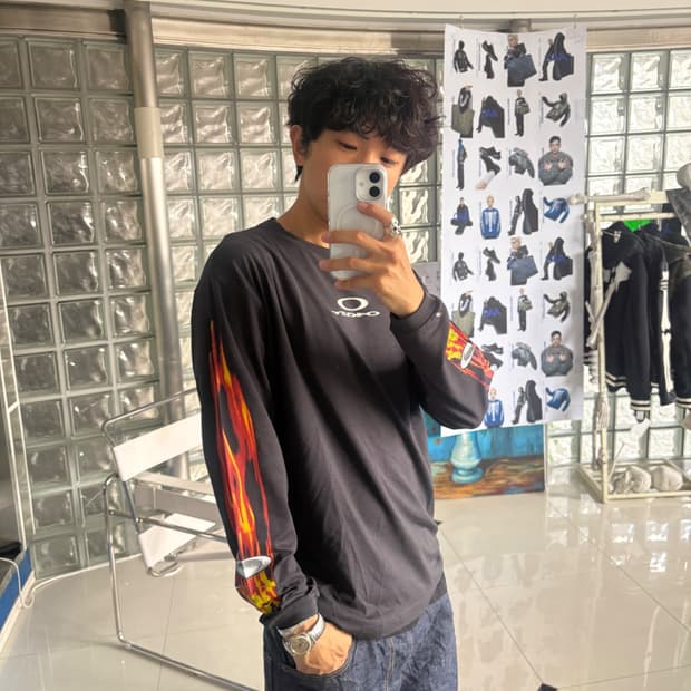 NEW RETRO L/S TEE 2.7 FOA409509