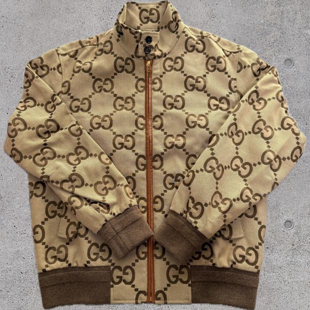 [48] 구찌 점보 GG 캔버스 자켓