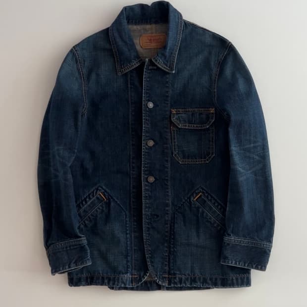 리바이스 70699 레드탭 데님 워크자켓 S
