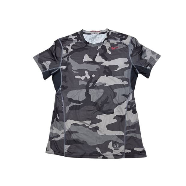 Nike 나이키 프로 하이퍼 쿨 숏슬리브 기능성 카모 반팔 티셔츠 