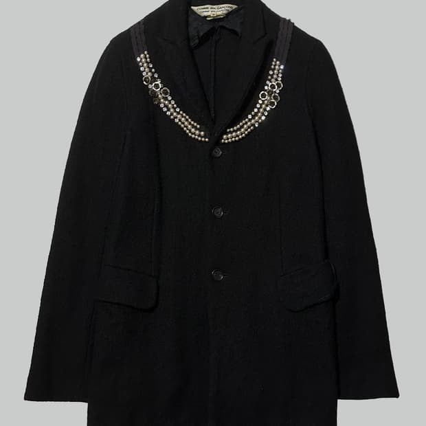 꼼데가르송 옴므 울 블레이저