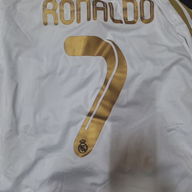 호날두 레트로 축구져지 레알마드리드 oem 긴팔