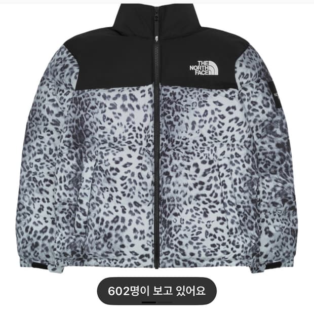 [XXL] 노스페이스 눕시 레오파드 패딩