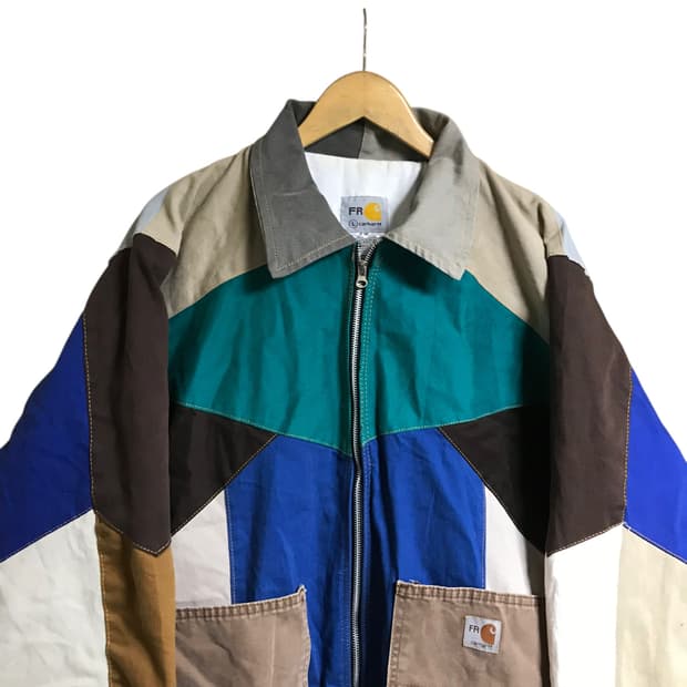 칼하트 FR 리메이크 블루종 자켓점퍼