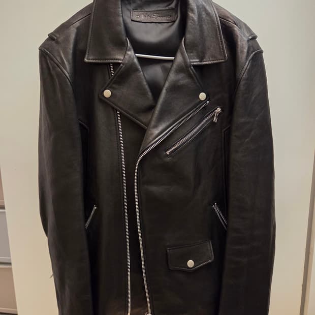 느와르 라르메스 램스킨 가죽자켓 100-105 주우재 가죽자켓