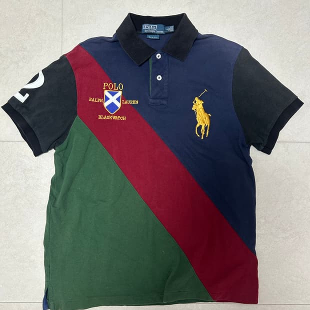 폴로 빅포니 블랙와치 카라티(유일매물)