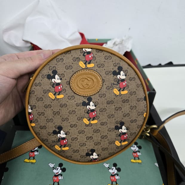 [보증서 정품] 구찌 미키마우스 백팩