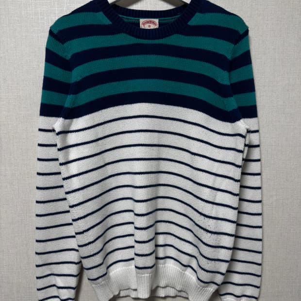 브룩스 브라더스 스트라이프 니트 S