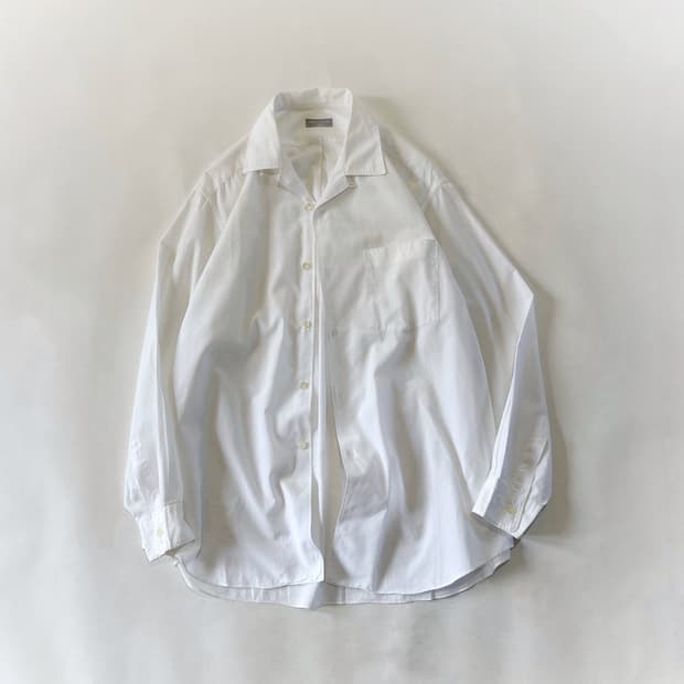Comme des Garçons White Minimal Shirt