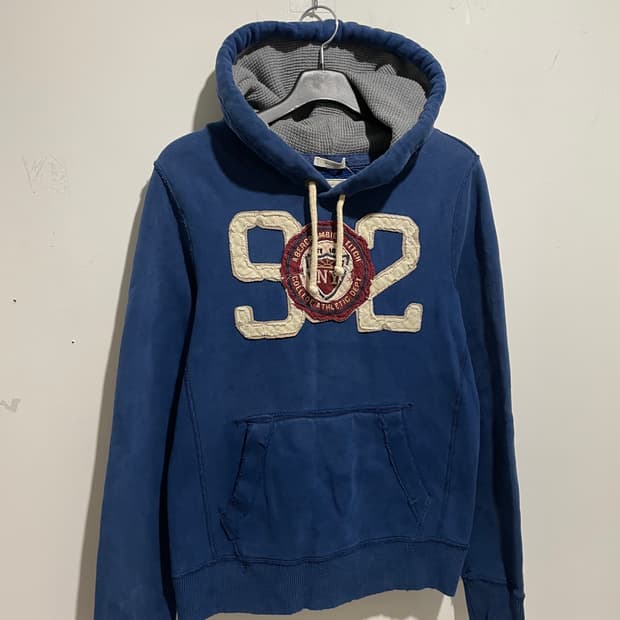 아베크롬비 후드티 블루