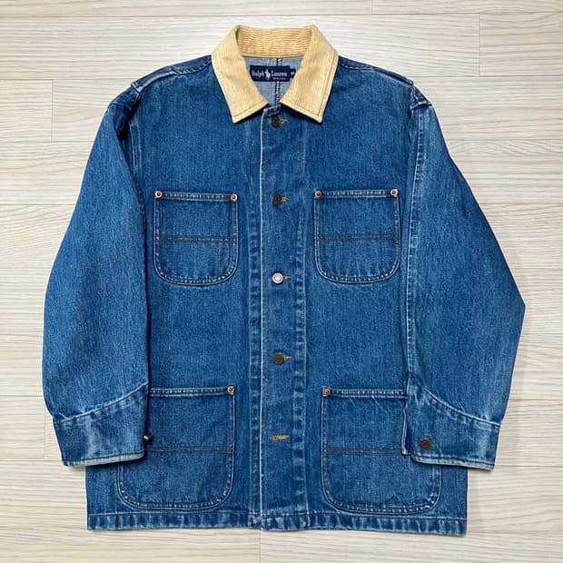 [Polo] 80s 폴로 랄프로렌 덩가리 초어 자켓
