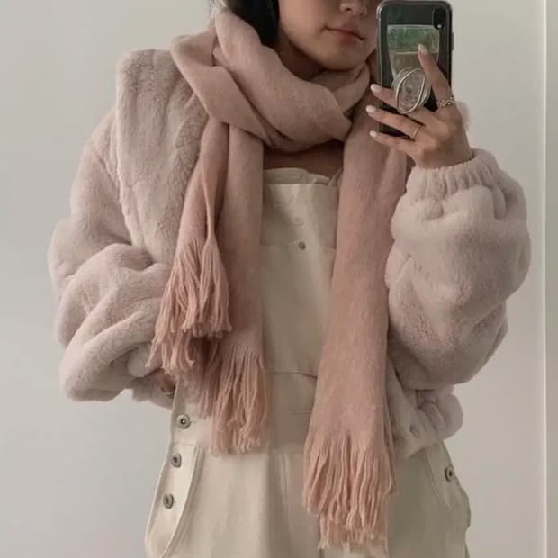 오이니 oinii 클라우드 퍼점퍼 크림 퍼자켓 cloud fur jp