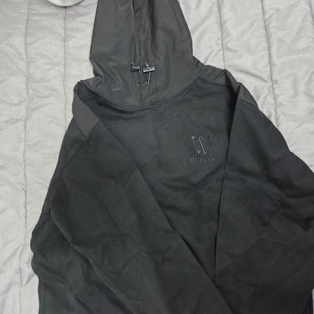  스위브 Privacy Artwork Woven Set-up Hoodie