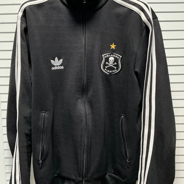 Adidas 빈티지 올랜도 파이리츠 스컬 트랙탑 져지 자켓