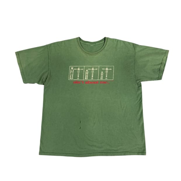 빈티지 2000s Jesus 지저스 티셔츠