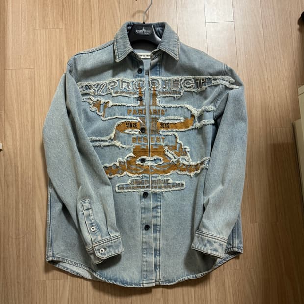 [S 오버핏] 와이프로젝트 셔츠 자켓