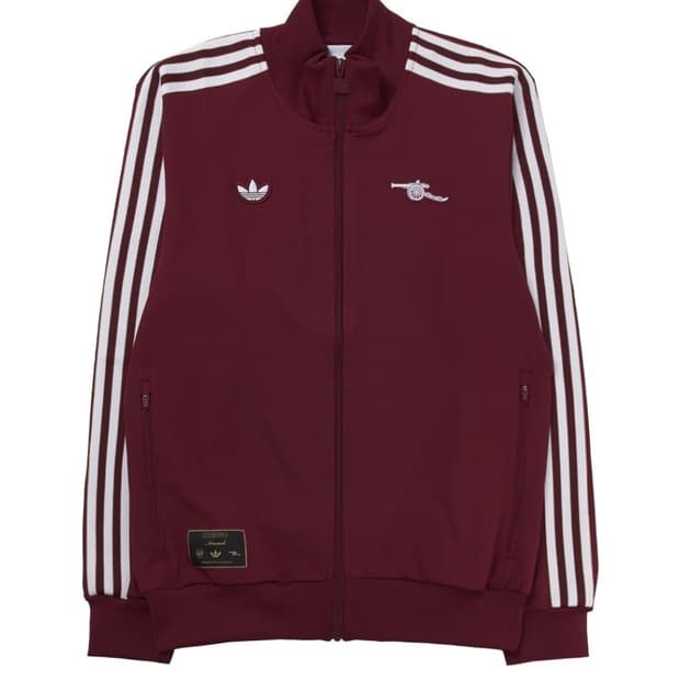 아디다스 아스널 트랙탑 버건디 져지 