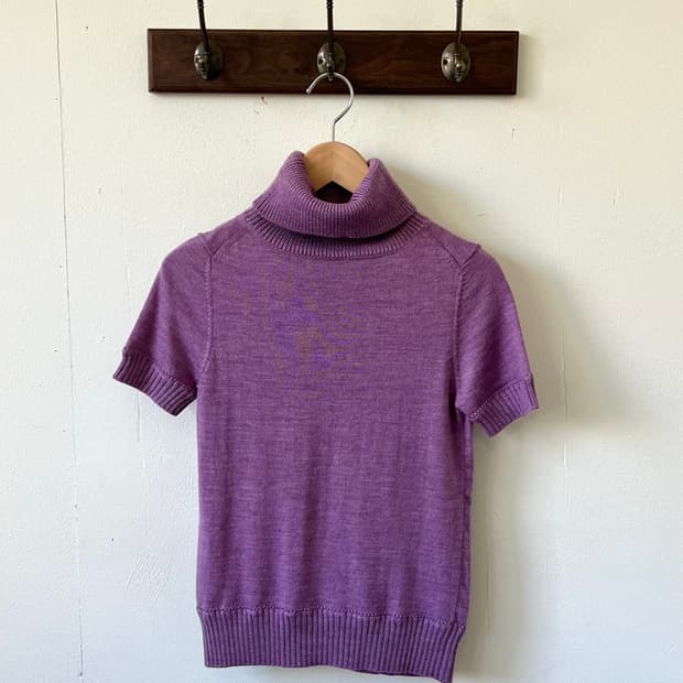 ELLEPLANETE 라벤더 터틀넥