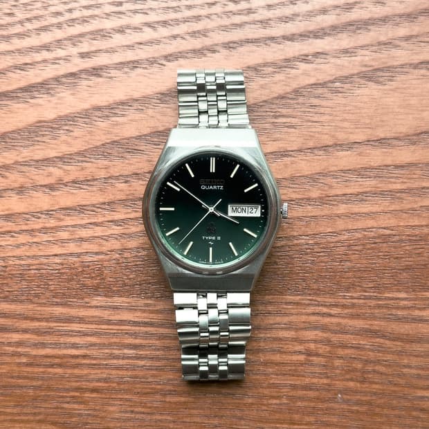 [희귀] 세이코 타입2 7123 - 70s 빈티지 쿼츠 (Deep For