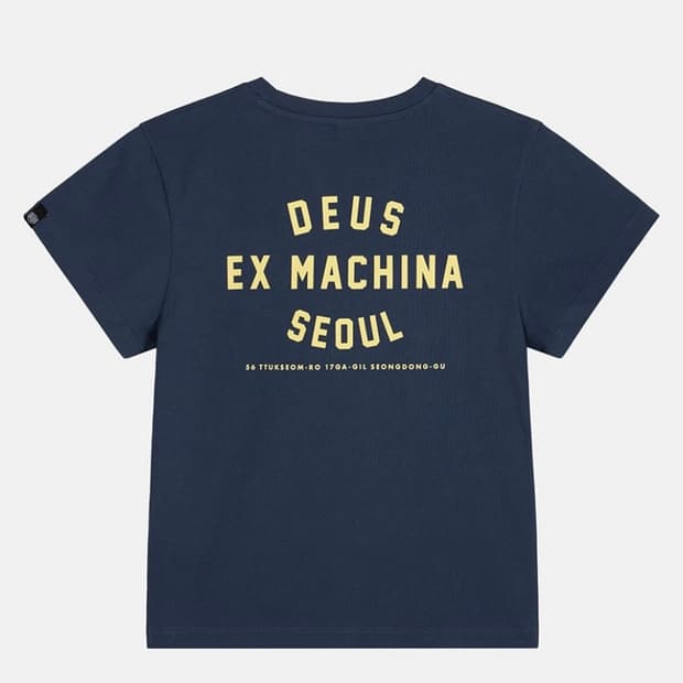 W. Seoul College Address Tee_Navy