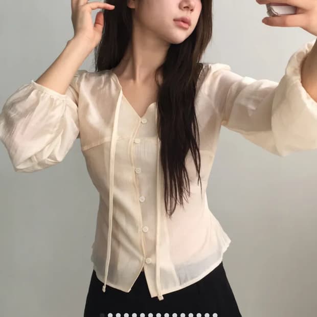 노비야카 sohwa 블라우스 