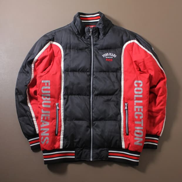 FUDU 후부 레이싱 패딩 