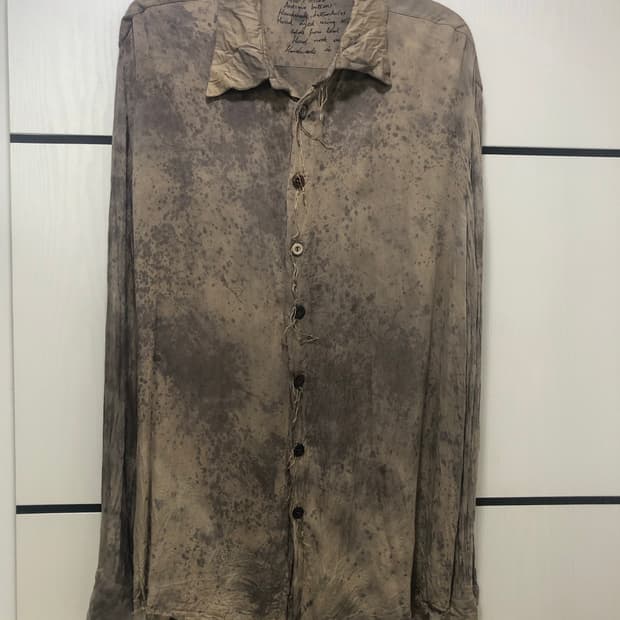 아키비오 JM 리봇 핸드다잉 셔츠 