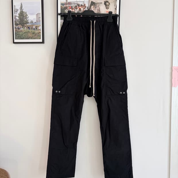 [46] 릭오웬스 24SS 드로스트링 카고 팬츠