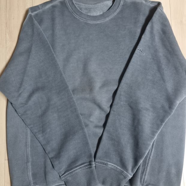 시리즈 Series 리브 믹스 빈티지 스웻셔츠 차콜