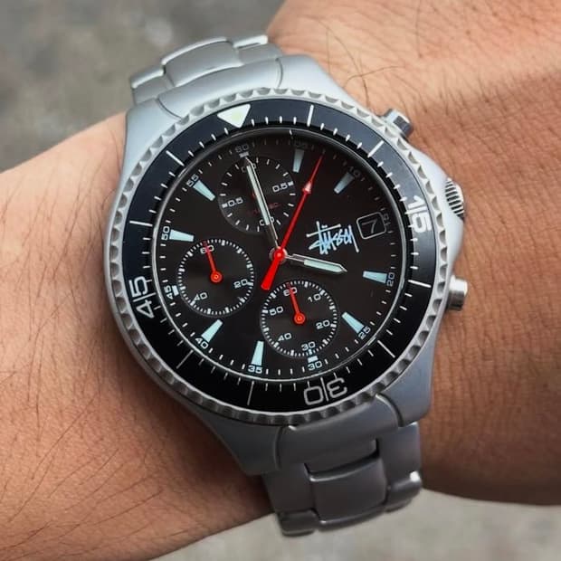 00’s old Stussy Limited Edition Watch