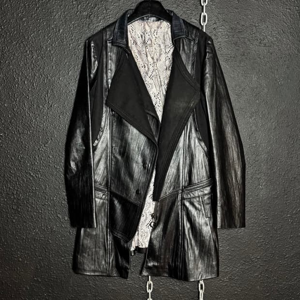 Gothic mood Leather Jacket