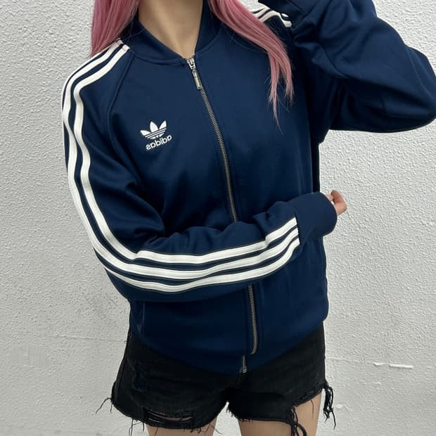 아디다스 파이어버드 네이비 트랙탑 95