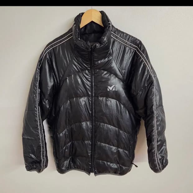 밀레 블랙 다운 자켓 XL