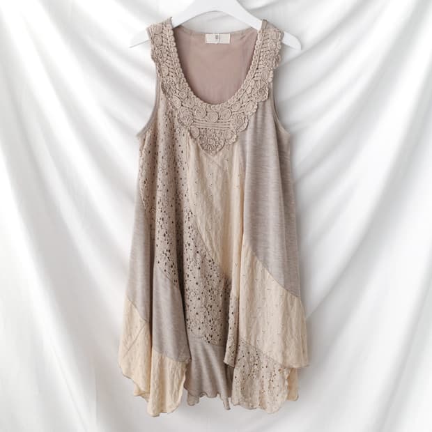 crochet lace one-piece