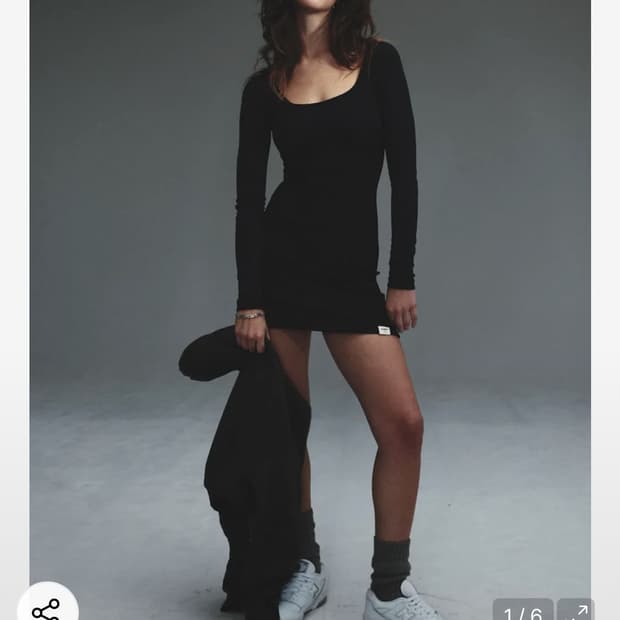 GLOWNY Classic RIB Mini Dress