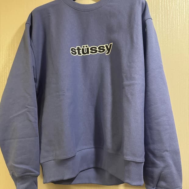 스투시 크루넥 맨투맨 L