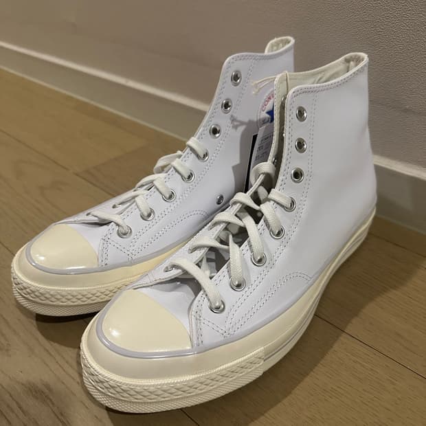 컨버스 척 70 하이 레더(화이트)[280]