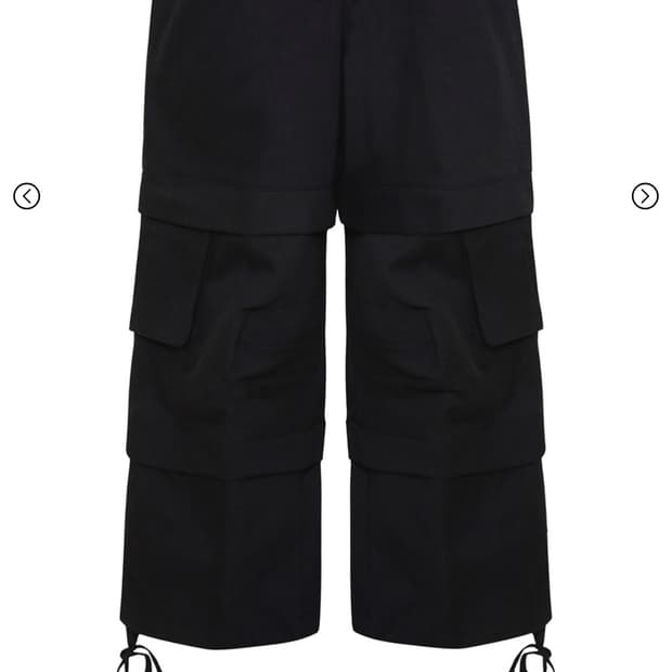 카미엔 타이탄 배기팬츠 블랙 3사이즈