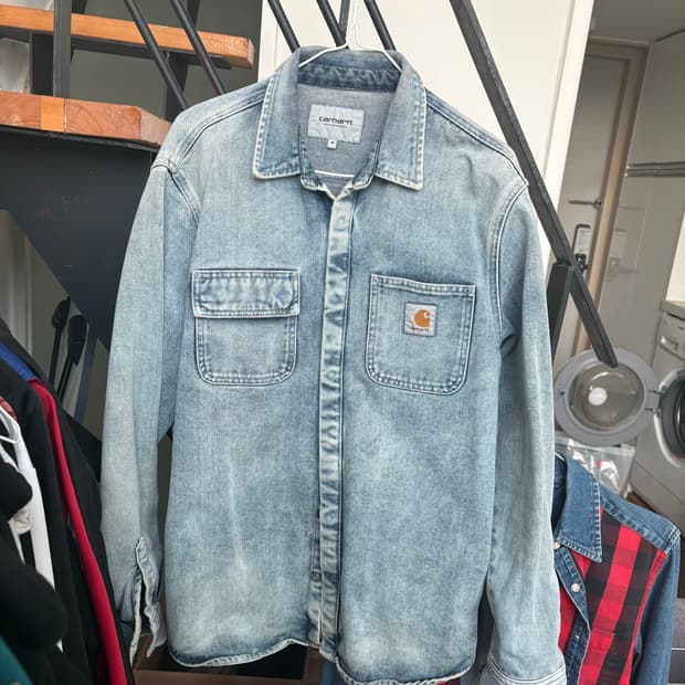 Carhartt 칼하트 데님 청 셔츠